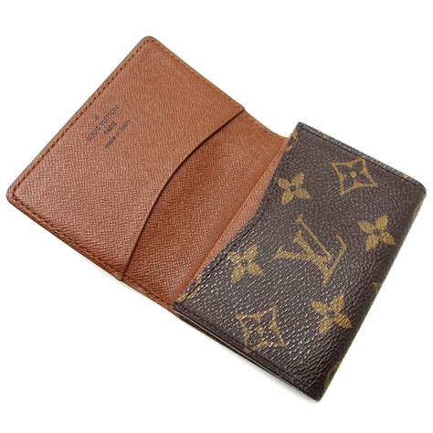 louis vuitton business card holder ebay|Louis Vuitton zipped card holder.